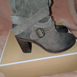 Boots Tan Jeffery Campbell NEW